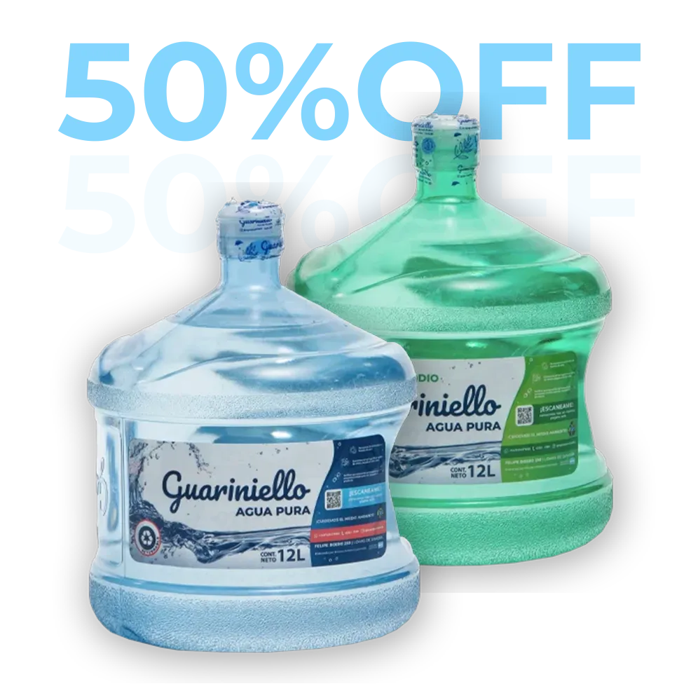 50% OFF primer bidón